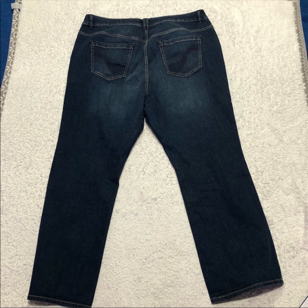 Lane Bryant Slim Boot Jeans Size 22 Petite - Picture 3 of 7